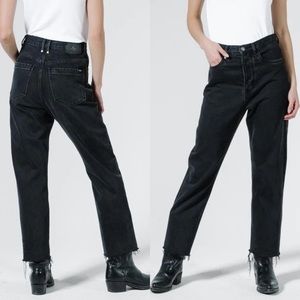 THRILLS Jude Jean Black Rinse High Rise Loose